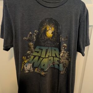 Star Wars Gray Graphic Tee